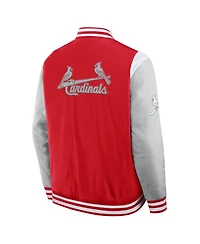 Fanatics Men's Red St. Louis Cardinals Elements Elite Full-Snap Jacket