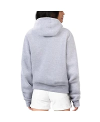 G-iii 4Her by Carl Banks Women's Heather Gray Tampa Bay Rays City Graphic Pullover Hoodie