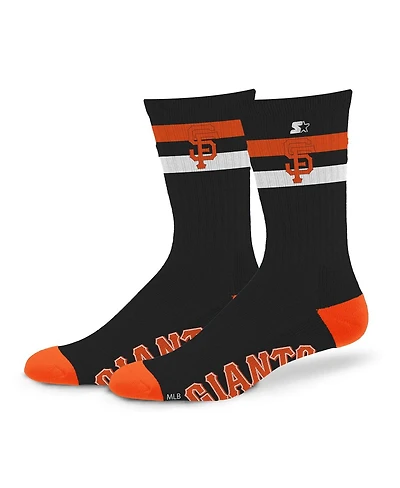 Starter Men's and Women's San Francisco Giants Team Color Two-Stripe Crew Socks