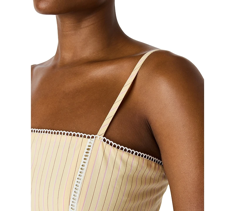 Steve Madden Juniors' Square Neck Maxi Dress