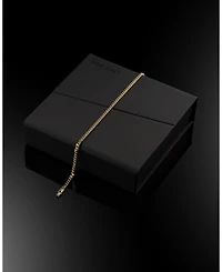 Vincero Men's Curb Chain – 5mm Gold Plated Bracelet, 8.2"