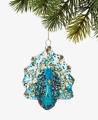 Holiday Lane Peacock Ornament, Macy's Exclusive