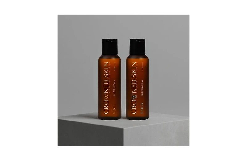 Crowned Skin King Body Oil and Reign Body Oil Set