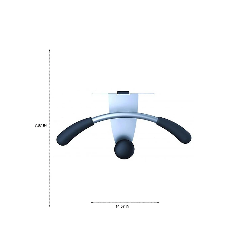 Alba Door Mounted Hanger with Peg