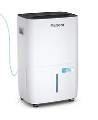 150 Pint Energy Star Dehumidifier with Built-in Pump for Basement and Extra Large Room
