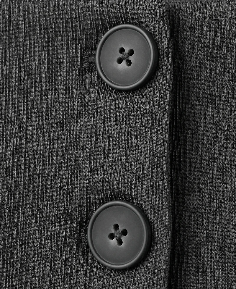 Mango Women's Peplum Buttoned Vest