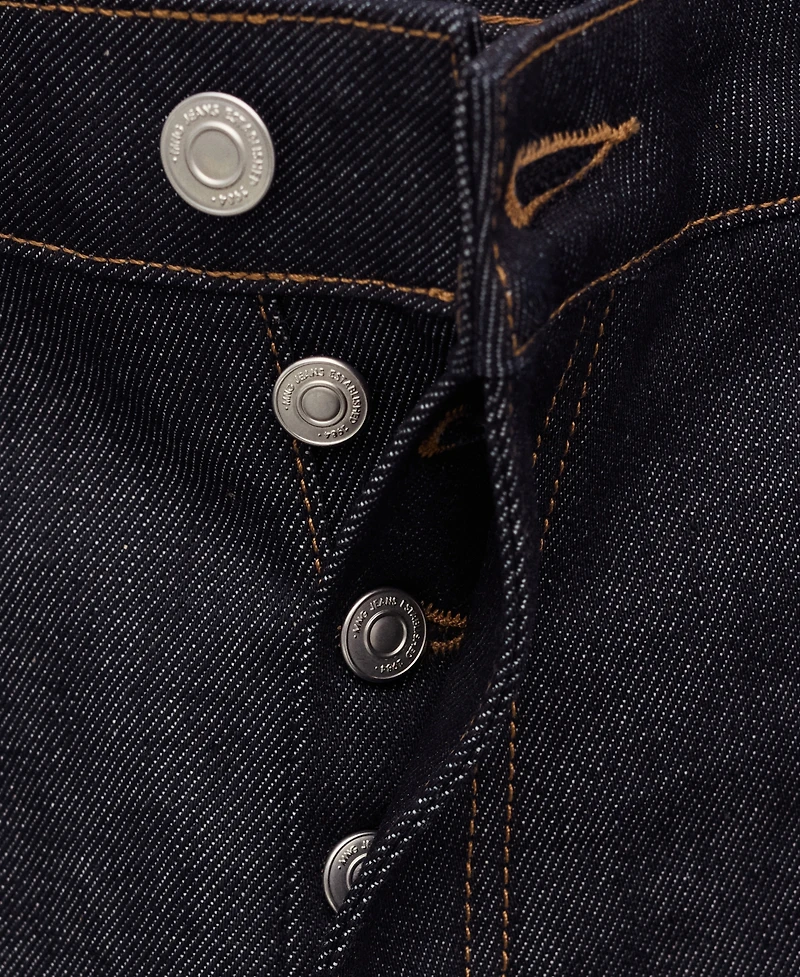 Mango Women's Low-Rise Wide Leg Jeans