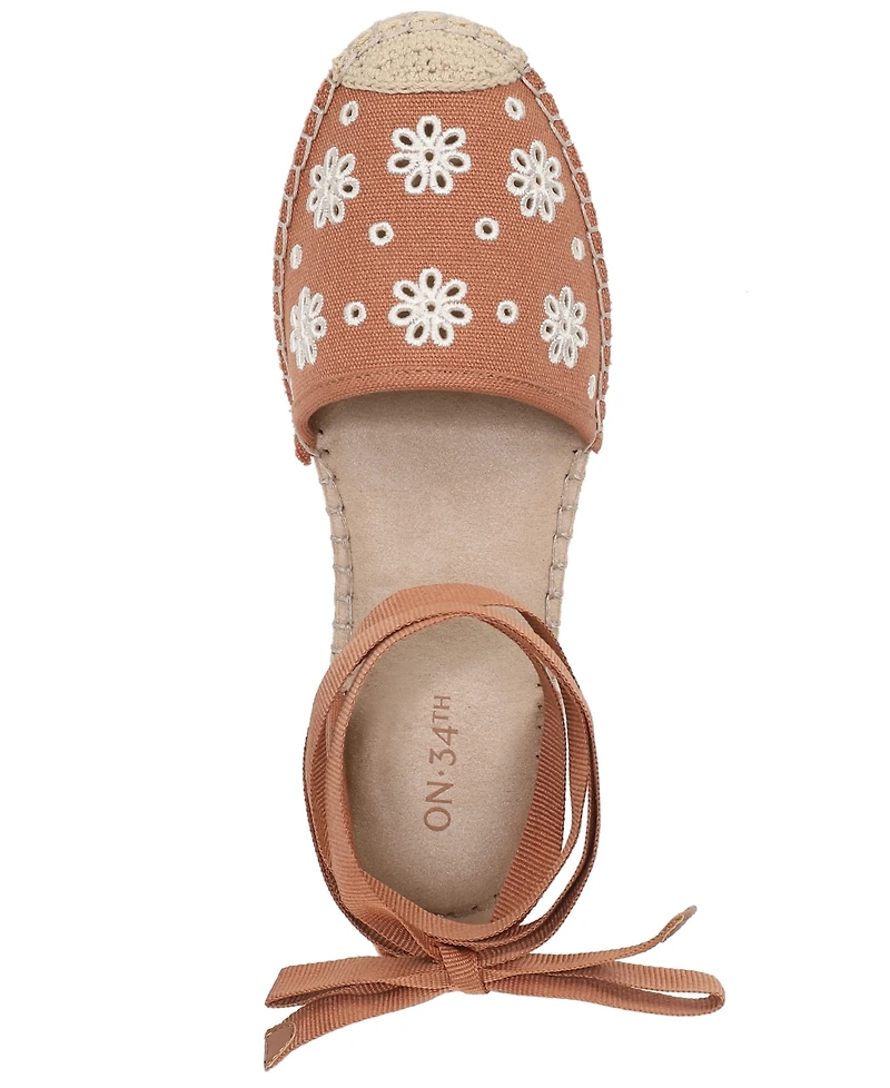 On 34th Women's Sunnii Almond Toe Flats, Macy's Exclusive