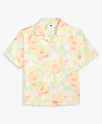 Mode of One Men's Relaxed-Fit Floral Short-Sleeve Shirt, Macy's Exclusive