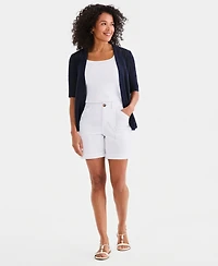 Style & Co Women's Cuffed Utility Shorts, Macy's Exclusive