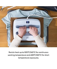 Cricut Heat-Resistant Pressing Sheets - 12 in x 16 in, 3 Count