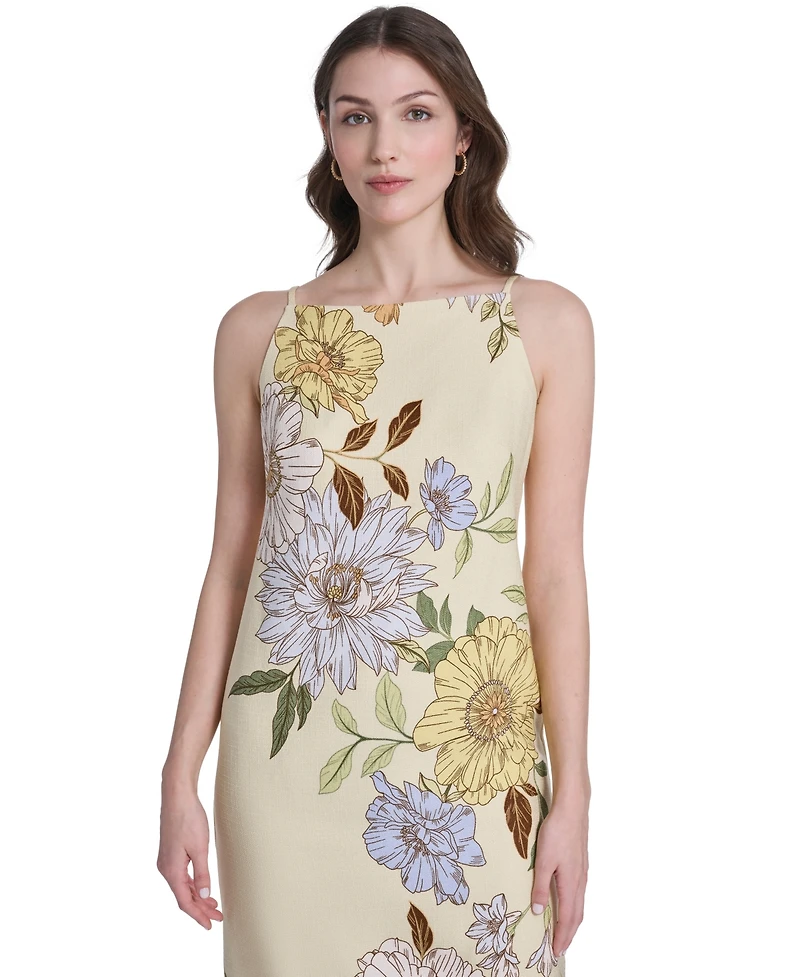 Vince Camuto Women's Square Neck Mini Dress
