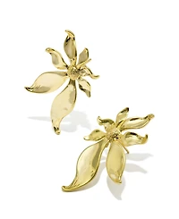 Kendra Scott 14k Gold Over Brass Scott Flower Stud Earrings