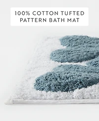 ienjoy Home Floral Cotton Bath Mat