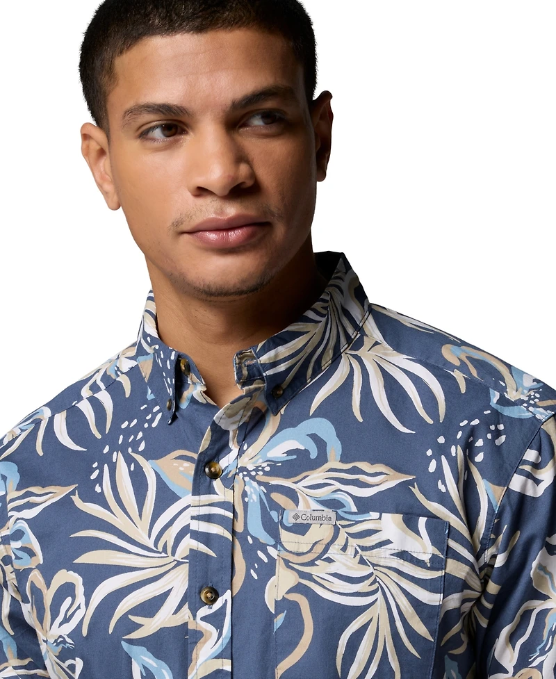 Columbia Men's Rapid Rivers Printed Short Sleeve Shirt