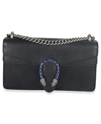 Pre-Owned Gucci Pebbled Calfskin Small Dionysus Shoulder Bag