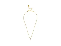 Rivka Friedman 18K Gold Plated Pear Cubic Zirconia Pendant Necklace