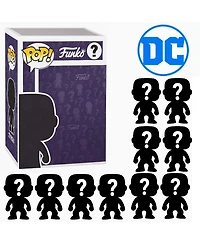 Funko Pack of 10 Surprise Mystery Dc Comics Pop! Randomly Selected
