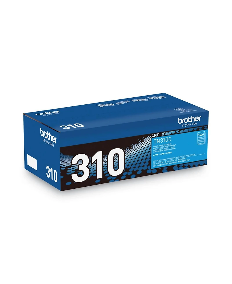 Brother Cyan Toner Cartridge, Yields 1500 Pages