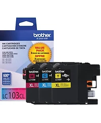 Brother Innobella Xl Series High Yield Ink Cartridge Pack, Includes Cyan, Magenta and Yellow Ink Cartridges