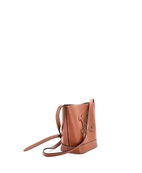 Pre-Owned Celine Small Cuir Triomphe Bucket Bag Leather