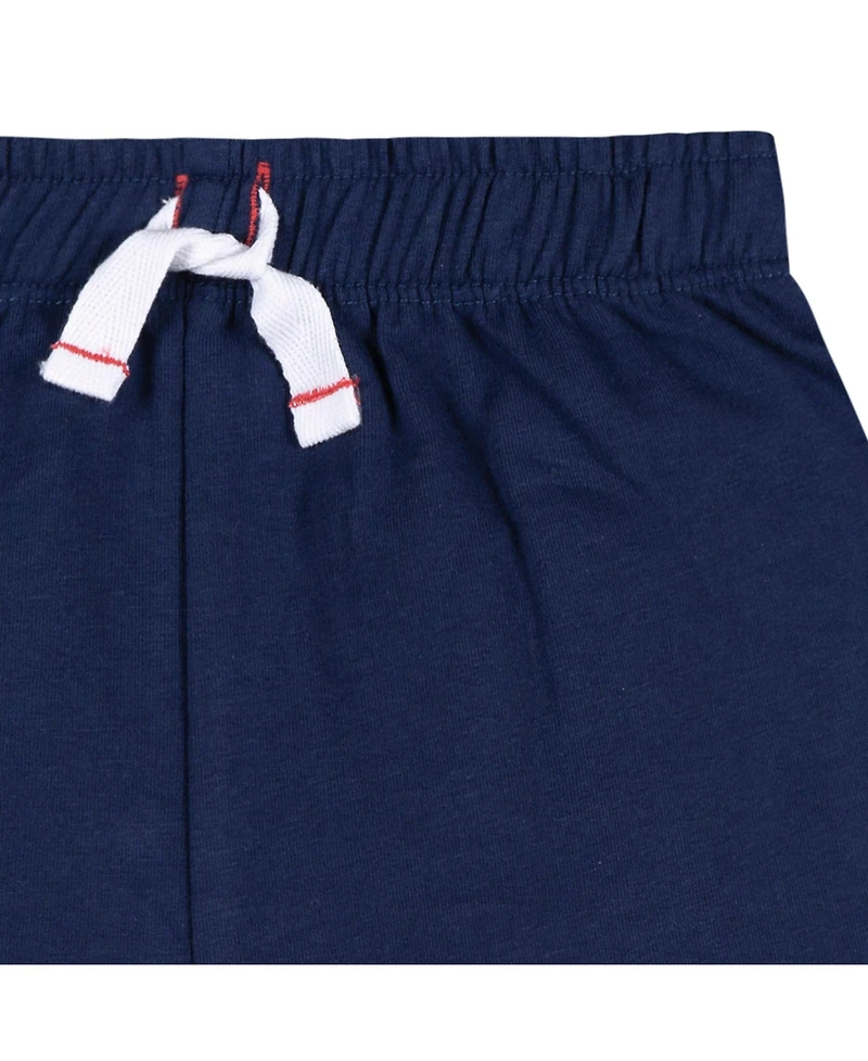 Gerber Baby Boys Collared Shirt and Short Set, 2-Piece