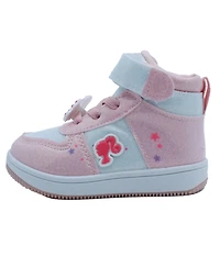 Barbie Toddler High-Top Sneakers
