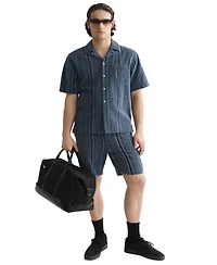 Scotch & Soda Men's Short-Sleeve Collared Shirt