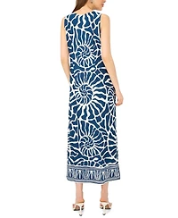 Msk Women's Sleeveless Printed Maxi Dress