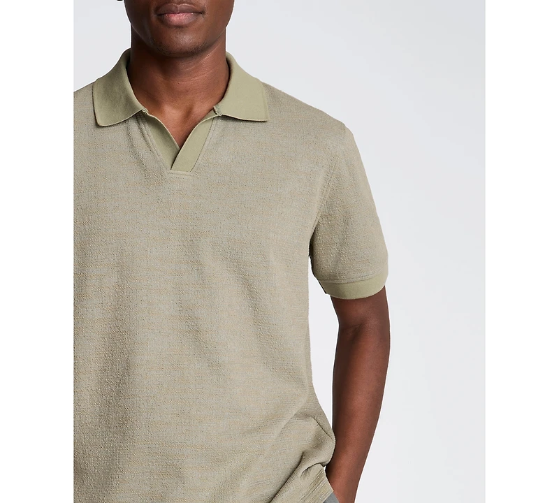 Kenneth Cole Men's Short-Sleeve Slim Fit Polo T-Shirt