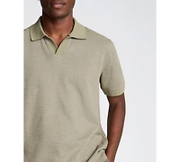 Kenneth Cole Men's Short-Sleeve Slim Fit Polo T-Shirt