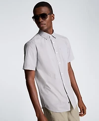 Kenneth Cole Men's Short-Sleeve Slim Fit Shirt