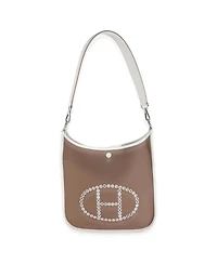 Pre-Owned HERMES Etoupe Toile Officier Swift Neo Evelyne 29 Phw