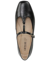 LifeStride Women's Bennett T-Strap Mary Jane Flats