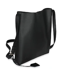 Pre-Owned Saint Laurent Black Leather Bold Hobo