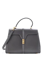 Pre-Owned Celine Medium 16 Top Handle Bag Smooth Calfskin