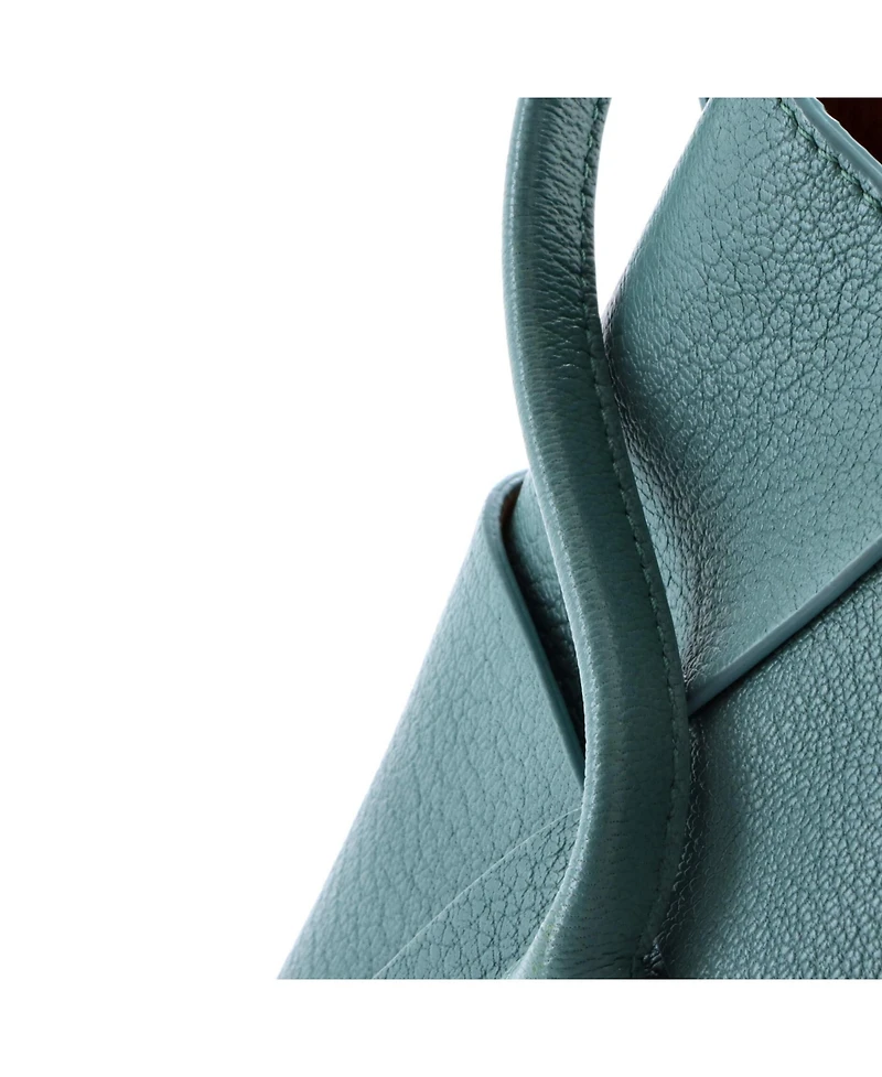 Pre-Owned Bottega Veneta Small Arco Bag Maxi Intrecciato Leather