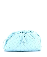 Pre-Owned Bottega Veneta Mini The Pouch Intrecciato Nappa