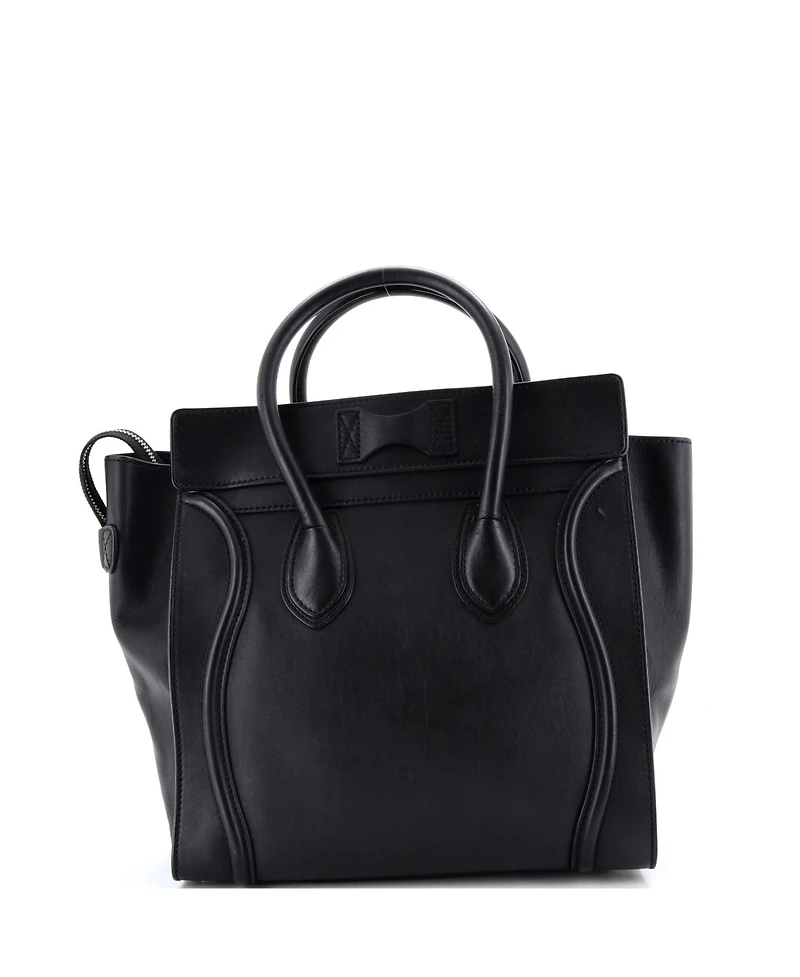 Pre-Owned Celine Mini Luggage Bag Smooth Leather