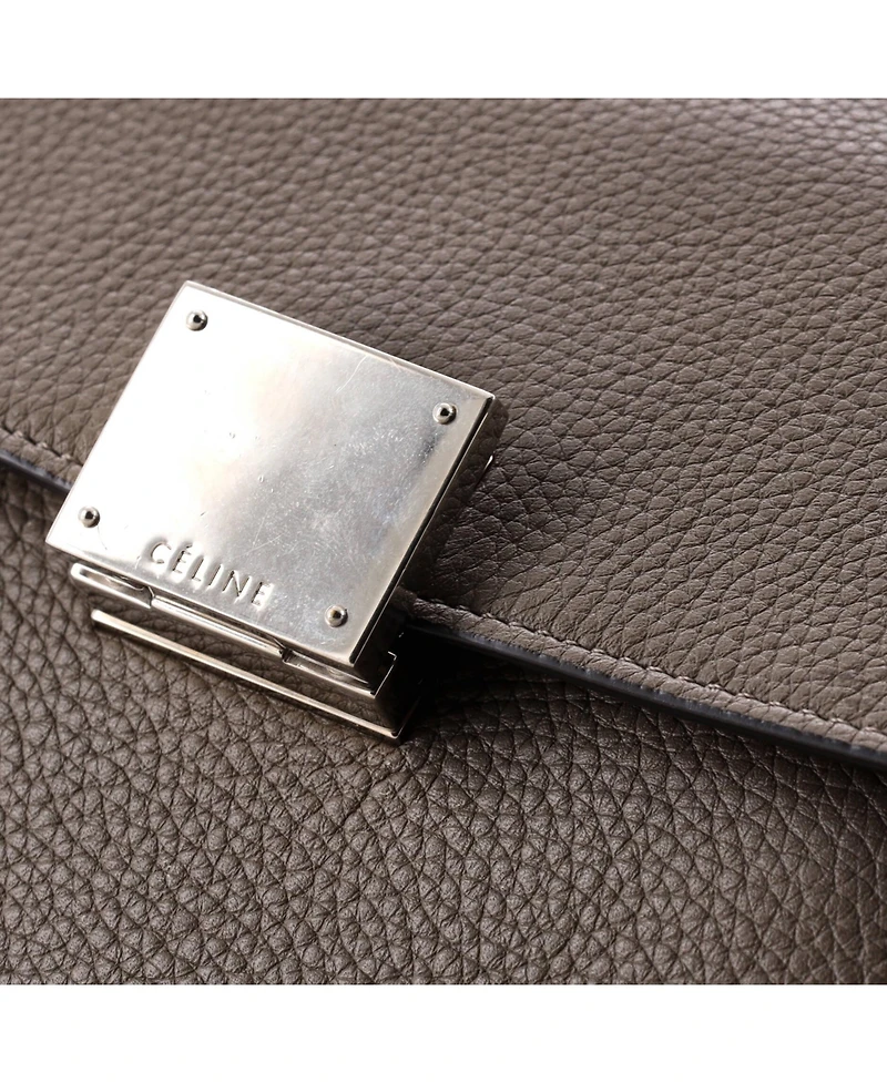 Pre-Owned Celine Small Trapeze Bag Leather