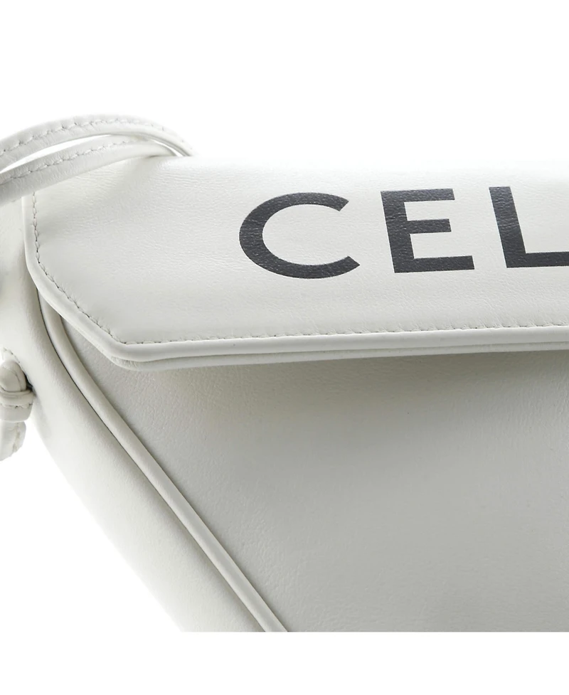 Pre-Owned Celine Small Triangle Bag Leather