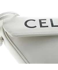 Pre-Owned Celine Small Triangle Bag Leather