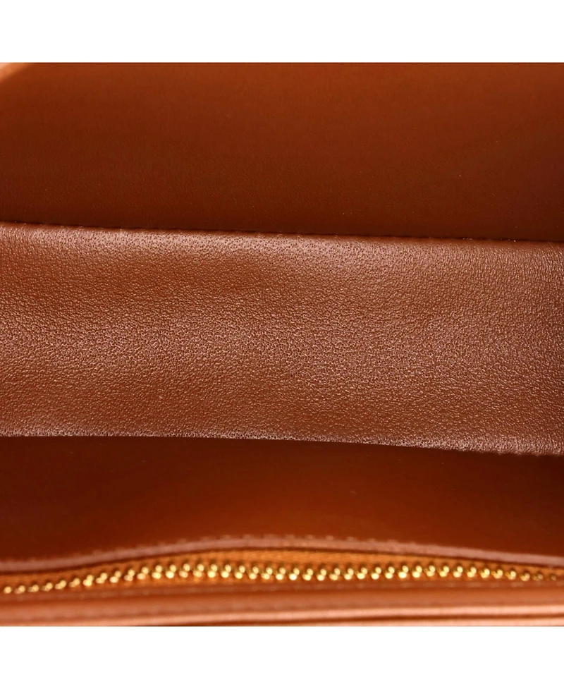 Pre-Owned Celine Teen Triomphe Shoulder Bag Triomphe Suede