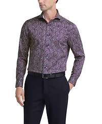 Ted Baker Men's Floral Print Slim Fit Dress Shirt