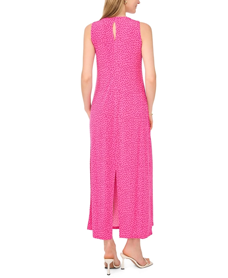 Vince Camuto Women's Sleeveless Keyhole Maxi Dress