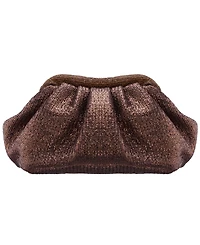 Nina Zayla Straw Small Clutch Handbag