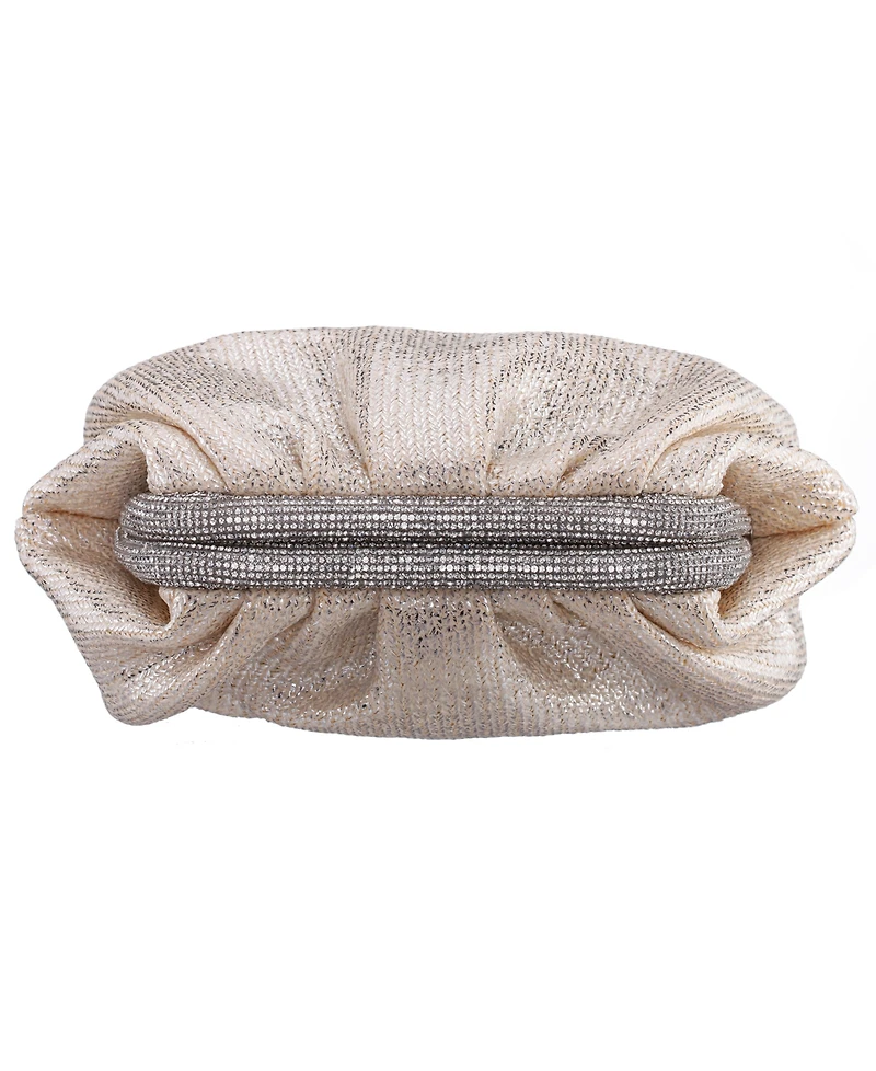 Nina Zayla Straw Small Clutch Handbag