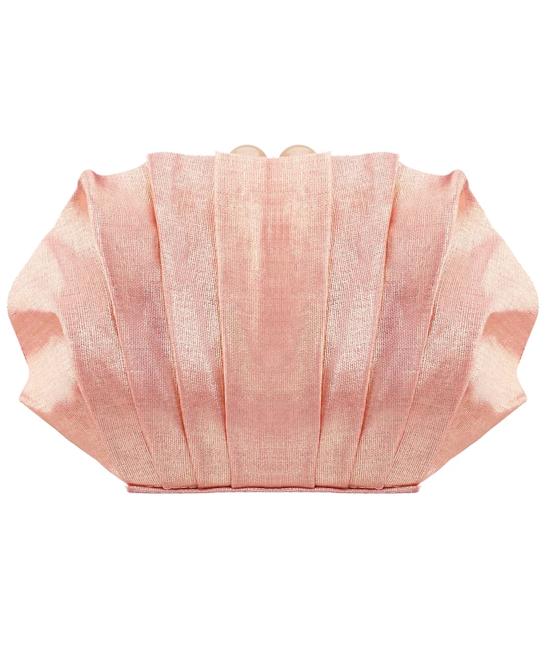 Nina Reef Shell Minaudiere Small Clutch Handbag