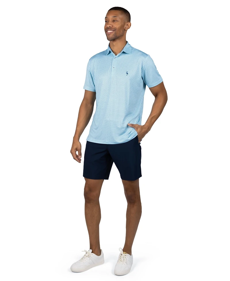 Tailorbyrd Men's Golf Tees Printed Performance Polo