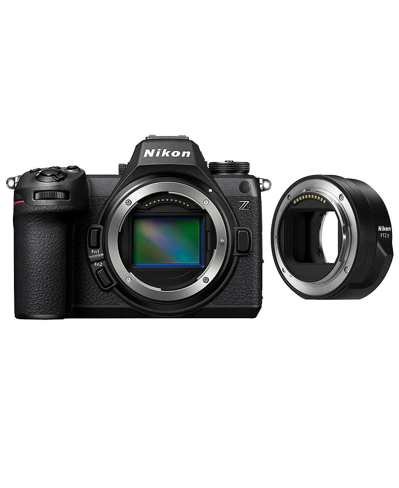 Nikon Z6III Mirrorless Camera with Ftz II Adapter